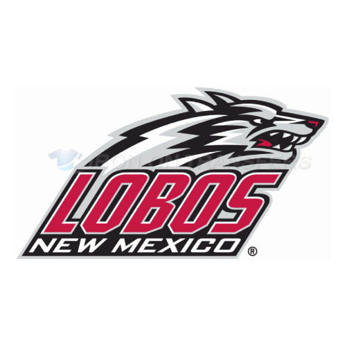 New Mexico Lobos Logo T-shirts Iron On Transfers N5418